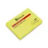 Bismark Bloc de 100 Notas Adhesivas 76x127mm - Color Amarillo Neon | Ahorro Imprimiendo