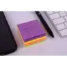 Apli Mini-Cubo con 250 Notas Adhesivas Funny 51x51mm - 5 Colores Surtidos Fluorescentes - Divertidas y Practicas | Ahorro Imprim