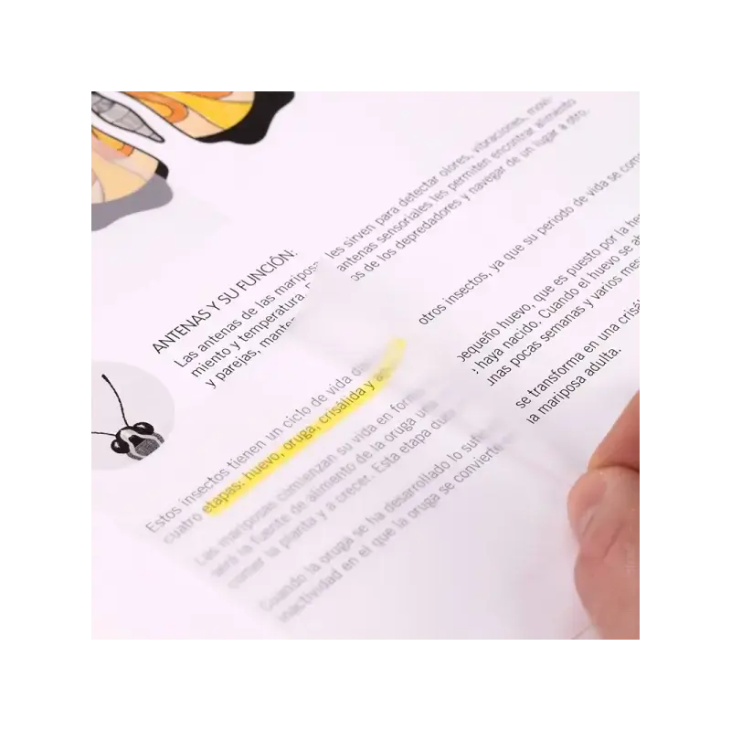 Milan Pack de 50 Notas Adhesivas - Translucidas - Removibles - 76x76mm - Color Transparente | Ahorro Imprimiendo