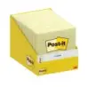 Post-It Bloc de 100 Z-Notas Adhesivas Reposicionables - Forma Cuadrada - 76x76mm - Color Amarillo Claro | Ahorro Imprimiendo
