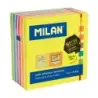 Milan Bloc de 400 Notas Adhesivas Neon - Removibles - 76mm x 76mm - Colores Surtidos | Ahorro Imprimiendo
