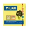 Milan Bloc de 400 Notas Adhesivas Neon - Removibles - 76mm x 76mm - Colores Surtidos | Ahorro Imprimiendo
