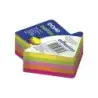 Dohe Cubo de 250 Notas Reposicionables con Forma de Flecha - Tamaño 70x70mm - Papel de 75gr - Ideal para Oficina y Escuela - Col