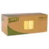 Apli Notas Adhesivas Recicladas Classic 75x75 - 12 Blocs de 100 Hojas - Adhesivo de Calidad - Papel Reciclado - Amarillo | Ahorr