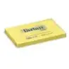 Tartan Pack de 12 Blocs de 100 Notas Adhesivas Reposicionables 76x127mm - 100% PEFC - Color Amarillo Claro | Ahorro Imprimiendo