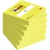 Post-It Pack de 6 Blocs de 100 Notas Adhesivas Reposicionables - Forma Cuadrada - 76x76mm - Color Verde | Ahorro Imprimiendo