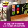 Post-It Super Sticky Pack de 6 Blocs de 90 Notas Adhesivas Reposicionables - Forma Cuadrada - 76x76mm - Colores Surtidos | Ahorr