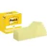 Post-It Pack de 12 Blocs de 100 Notas Adhesivas Reposicionables - Forma Rectangular - 76x127mm - Color Amarillo Claro | Ahorro I