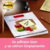 Post-It Pack de 12 Blocs de 100 Notas Adhesivas Reposicionables - Forma Rectangular - 76x127mm - Color Amarillo Claro | Ahorro I