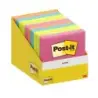 Post-It Pack de 10 Blocs de 100 Notas Adhesivas Reposicionables - Forma Cuadrada - 76x76mm - Colores Surtidos | Ahorro Imprimien