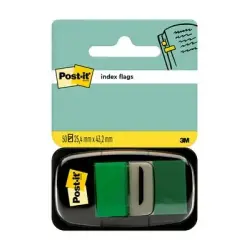 Post-it Index Dispensador con 50 Marcadores Reposicionables 25.4 x 43.2mm - Adherencia Firme - Para Marcar, Señalar o Destacar I