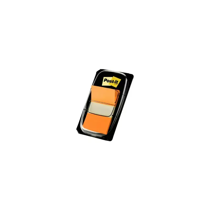 Post-it Index Dispensador con 50 Marcadores Reposicionables 25.4 x 43.2mm - Adherencia Firme - Para Marcar, Señalar o Destacar I