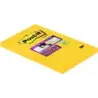 Post-It Super Sticky Bloc de 75 Notas Adhesivas Reposicionables - Forma Rectangular - 101x152mm - Color Ultra Amarillo | Ahorro