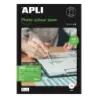 Apli Papel Fotografico Colour Laser A4 210g 100 Hojas | Ahorro Imprimiendo