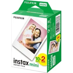 Fujifilm Instax mini Pack de 2x10 Peliculas de Fotos Instantaneas - Validas para todas las Camaras mini de Instax - Formato de I