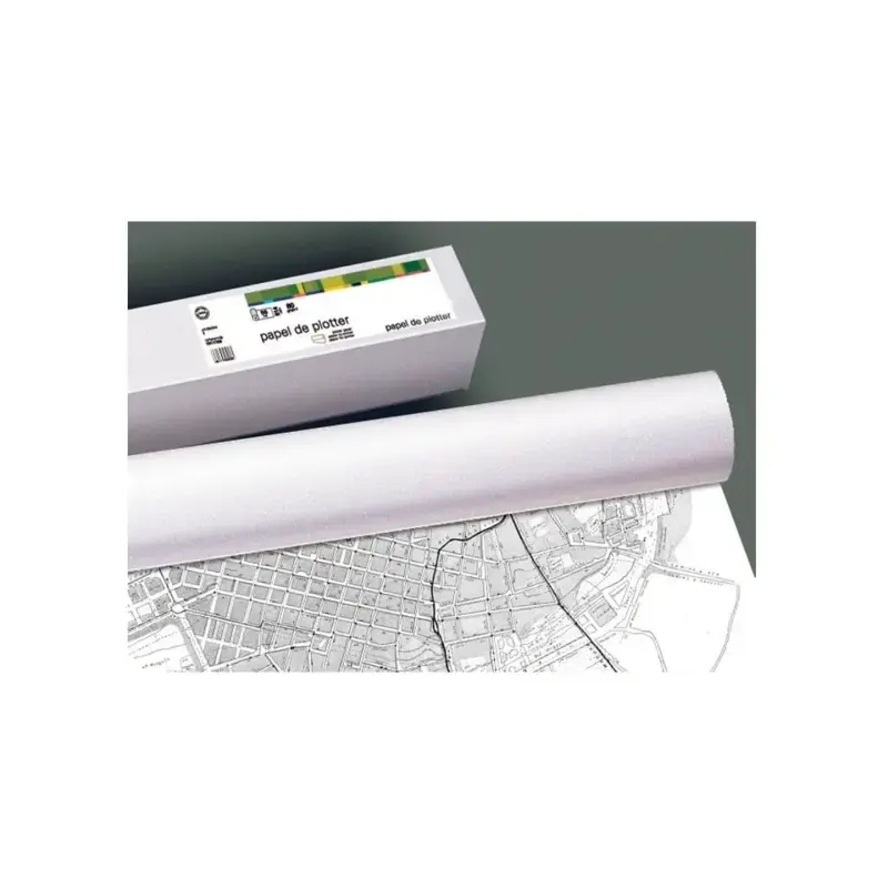 Fabrisa Plus Bobina de Papel para Plotter 90gr - Medidas 914mm x 50m | Ahorro Imprimiendo
