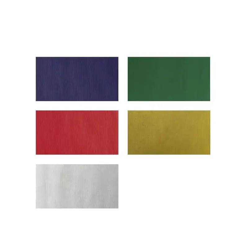 Apli Expositor de 55 Rollos de Papel Regalo Kraft - 11 Rollos por Color - Medidas del Rollo 0.70x2m - Colores Azul Oscuro, Verde