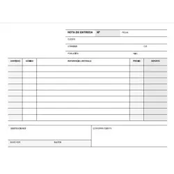 Apli Talonario Entrega 1/8 Apaisado Duplicado - Formato Apaisado - 2 Copias - Numeracion Secuencial - Papel Autocopiativo - Blan