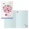 Dohe Pack de 6 Tarjetas de Felicitacion Dia de la Madre - 11.5x17cm - Impresas a Todo Color - Estampaciones con Pelicula de Colo