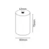 Oqonos Rollo de Papel Termico 75x60x12mm, Libre de BPA, FSC | Ahorro Imprimiendo