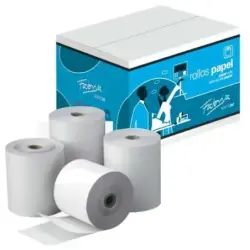 Fabrisa Rollo de Papel Autocopiativo - Medidas 75x65x12mm | Ahorro Imprimiendo
