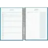 Dohe System Agenda Escolar 25/26 Espiral A5 - Semana Vista - Papel 70g/m2 - Cubierta de Carton Plastificado - Color Azul | Ahorr
