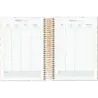 Dohe Bubbles Agenda Escolar 25/26 Espiral A6 - Dia Pagina - Papel 70g/m2 - 4 Hojas de Pegatinas - Cubierta de Carton Plastificad