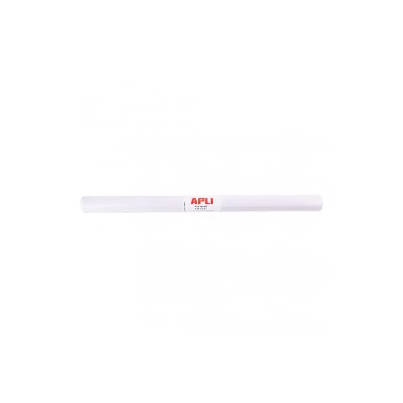 Apli Rollo de Polipropileno Transparente 3x0.50m 50 micras - Adhesivo Reposicionable - Sistema Easy Peel - Cuadricula de Precisi