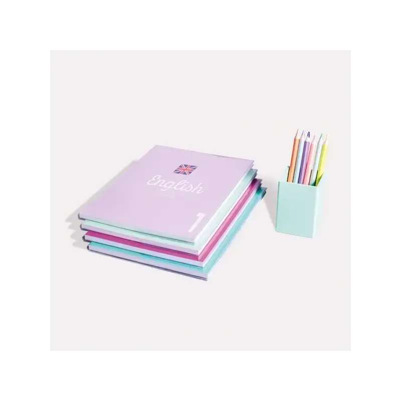 Apli Caja de 100 Forros para Libros 280mm PVC 130 micras - Solapa Autoajustable - Facil Forrado en 3 Pasos - Transparente | Ahor