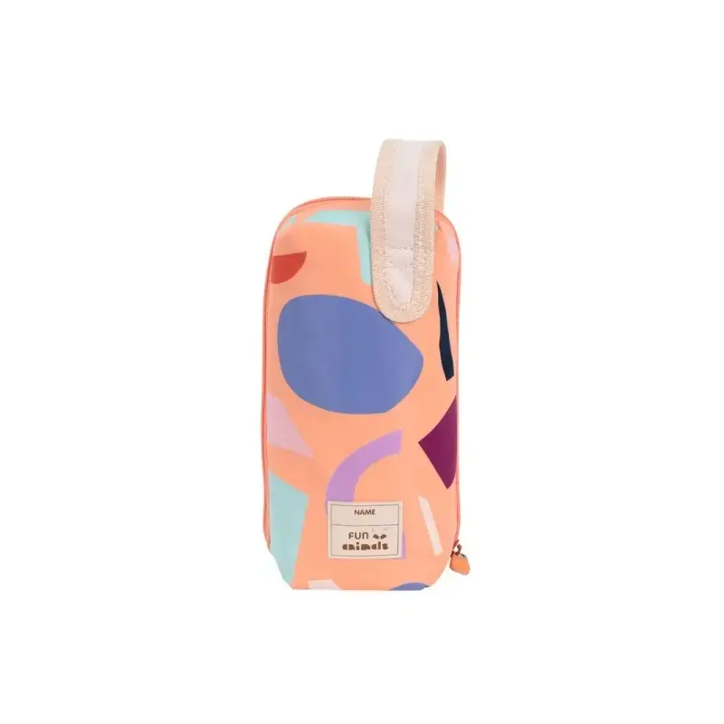 Milan Fun Animals Pack de 4 Estuches con Contenido de Serie - Contenido: Goma de Borrar, 2 Sacapuntas, Lapiz, 1 Boligrafo Sway A