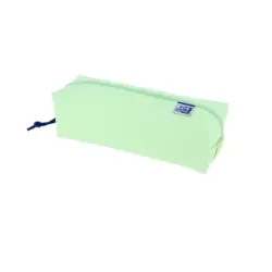 Oxford Live & Go Estuche Cuadrado Grande - Material Acolchado - Goma Elastica para unirlo al Cuaderno - Color Verde | Ahorro Imp