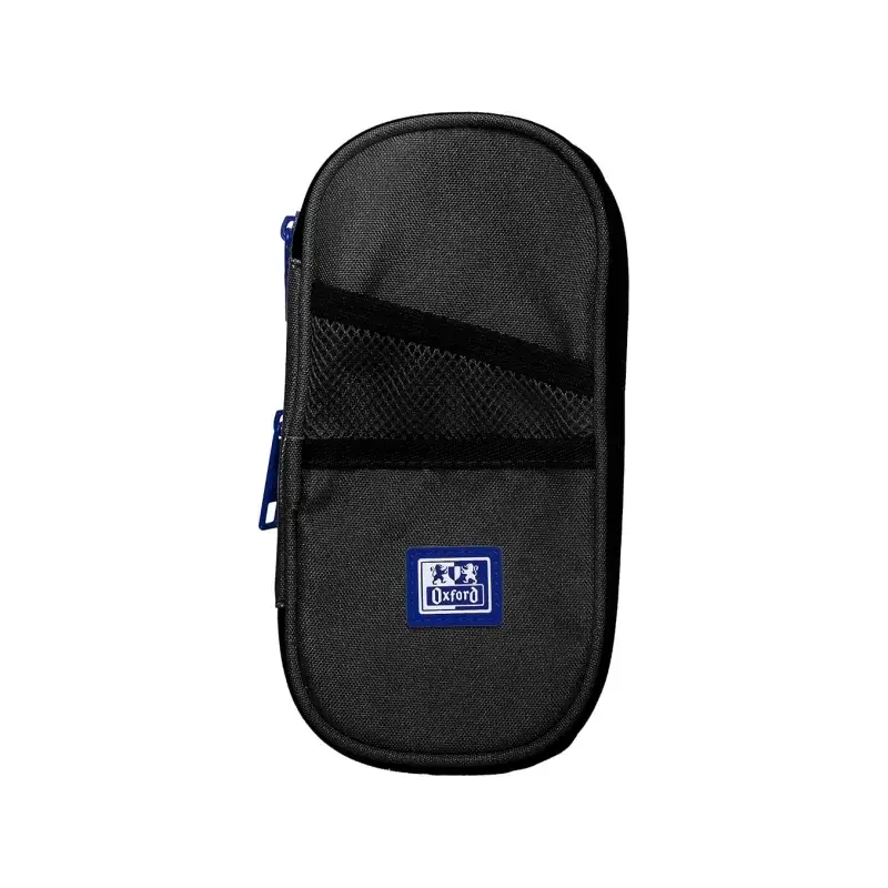 Oxford B-Max Estuche Portatodo Expandible - 1 Compartimento de Gran Capacidad - 2 Bolsillos Exteriores - Fabricado en Material R