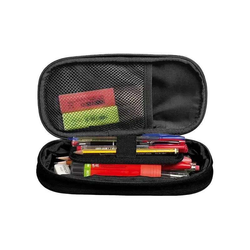 Oxford B-Max Estuche Portatodo Expandible - 1 Compartimento de Gran Capacidad - 2 Bolsillos Exteriores - Fabricado en Material R