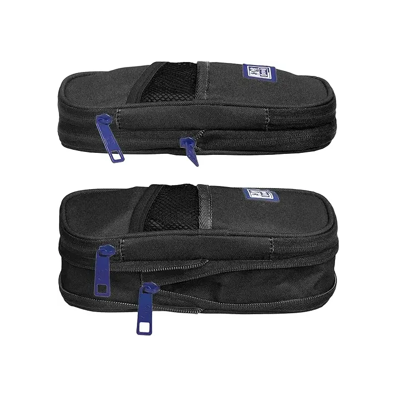 Oxford B-Max Estuche Portatodo Expandible - 1 Compartimento de Gran Capacidad - 2 Bolsillos Exteriores - Fabricado en Material R