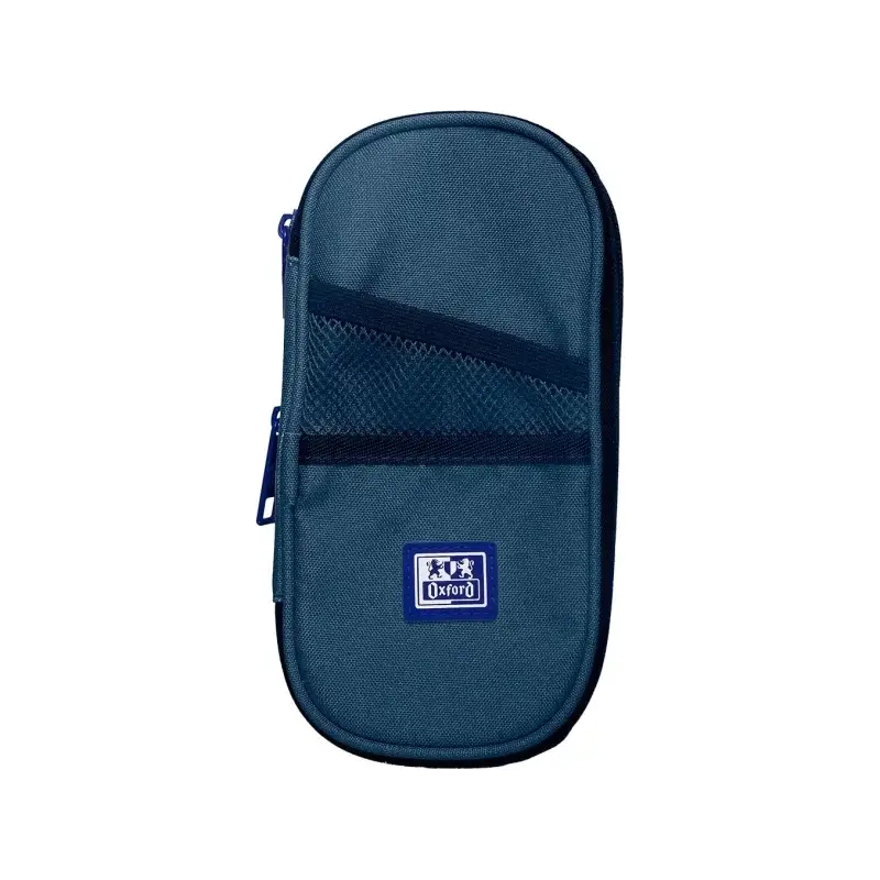 Oxford B-Max Estuche Portatodo Expandible - 1 Compartimento de Gran Capacidad - 2 Bolsillos Exteriores - Fabricado en Material R