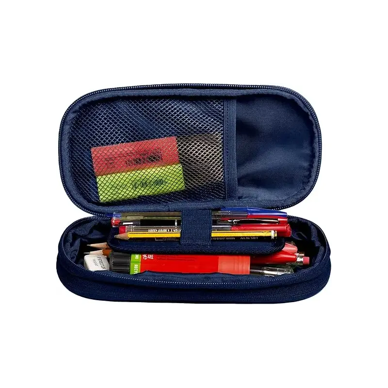 Oxford B-Max Estuche Portatodo Expandible - 1 Compartimento de Gran Capacidad - 2 Bolsillos Exteriores - Fabricado en Material R