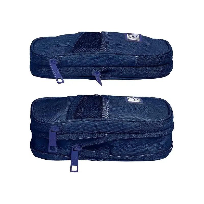 Oxford B-Max Estuche Portatodo Expandible - 1 Compartimento de Gran Capacidad - 2 Bolsillos Exteriores - Fabricado en Material R