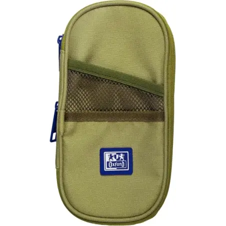 Oxford B-Max Estuche Portatodo Expandible - 1 Compartimento de Gran Capacidad - 2 Bolsillos Exteriores - Fabricado en Material R