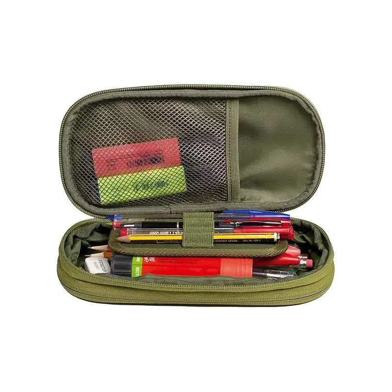 Oxford B-Max Estuche Portatodo Expandible - 1 Compartimento de Gran Capacidad - 2 Bolsillos Exteriores - Fabricado en Material R