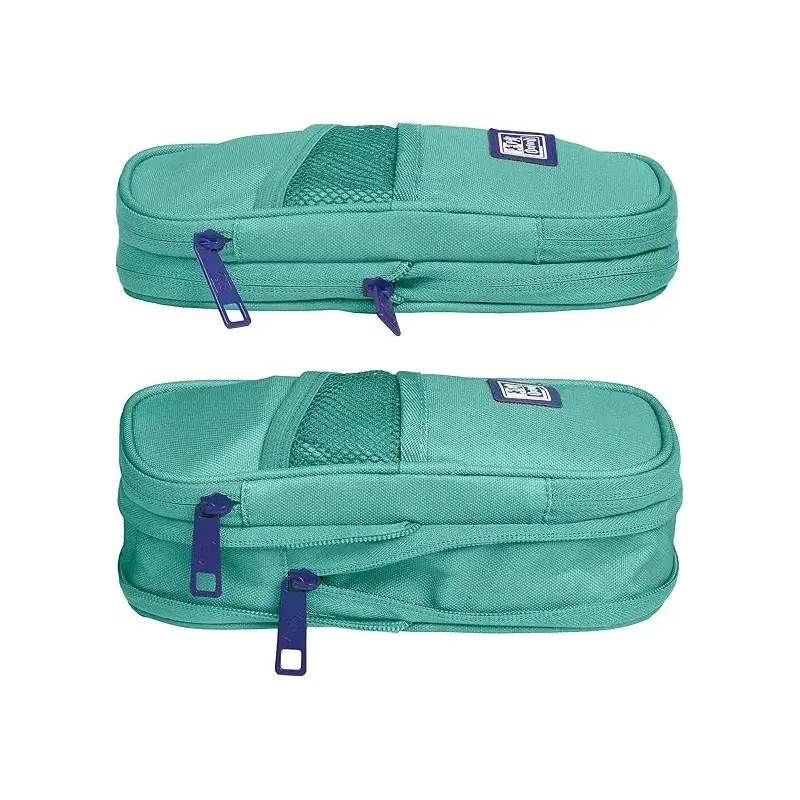 Oxford B-Max Estuche Portatodo Expandible - 1 Compartimento de Gran Capacidad - 2 Bolsillos Exteriores - Fabricado en Material R