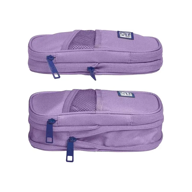 Oxford B-Max Estuche Portatodo Expandible - 1 Compartimento de Gran Capacidad - 2 Bolsillos Exteriores - Fabricado en Material R