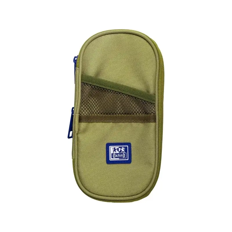 Oxford B-Max Estuche Portatodo Expandible - 1 Compartimento de Gran Capacidad - 2 Bolsillos Exteriores - Fabricado en Material R