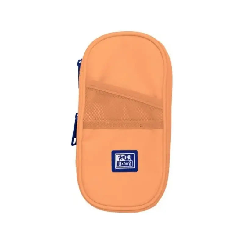 Oxford B-Max Estuche Portatodo Expandible - 1 Compartimento de Gran Capacidad - 2 Bolsillos Exteriores - Fabricado en Material R