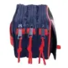 Safta Spider-Man Portatodo - 3 Compartimentos con Cremalleras - Bolsillo Frontal - Cinta Adaptable - 1.72L - 215x80x100mm - Colo