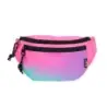 Milan Sunset Bolsa de Cintura - Ajustable - Cremallera con Tirador - 3 Bolsillos - Multicolor | Ahorro Imprimiendo