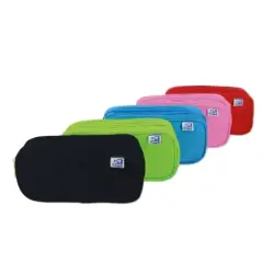 Oxford Kangoo Kids Estuche Triple - 3 Cremalleras - Poliester Resistente - Tamaño Compacto de 22.5x11x7cm - Colores Surtidos | A