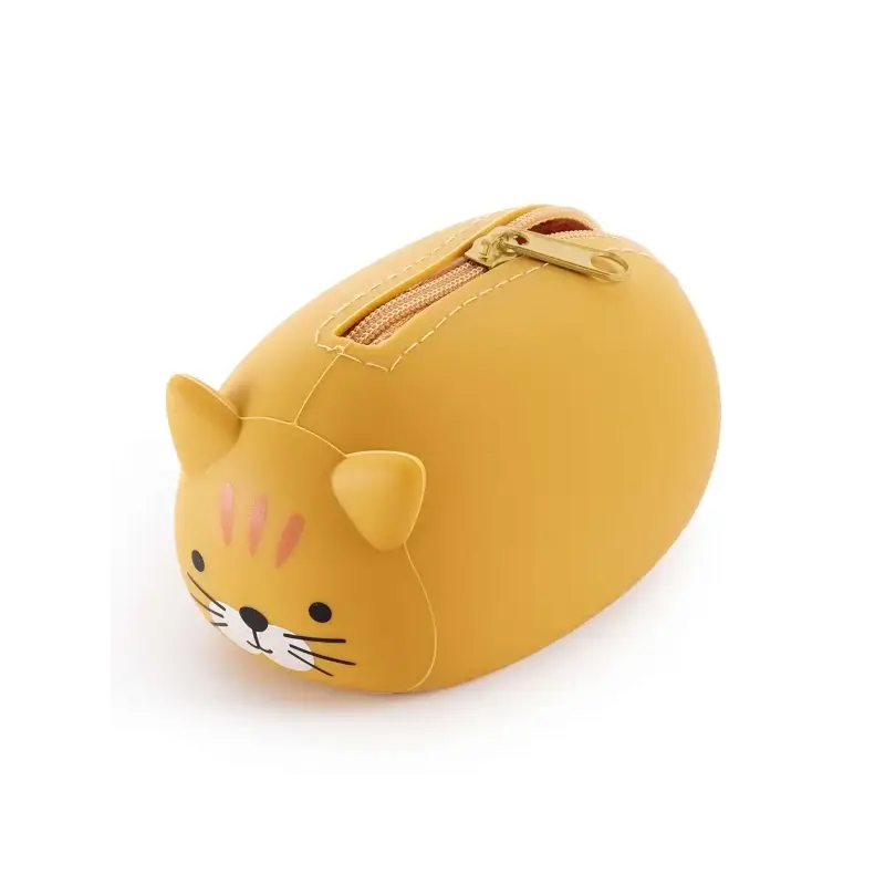 Miquel Rius Back2Fun Animales Cute Expositor con 12 Monederos de Silicona - 4 de cada Modelo de Animal - Cierre con Cremallera |