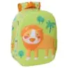 Safta Leon Mochila 3D - Portabotellas - Hombreras Acolchadas - Asa Superior - Ligero y Duradero - Color Verde Claro | Ahorro Imp