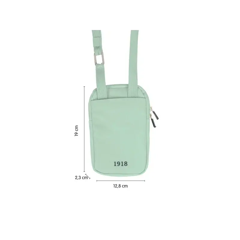 Milan Coleccion 430 Bolso Pequeño Bandolera - Tamaño Bolso 19x2.3x12.8cm - Cierre de Cremallera - Mosqueton de Aluminio - Color