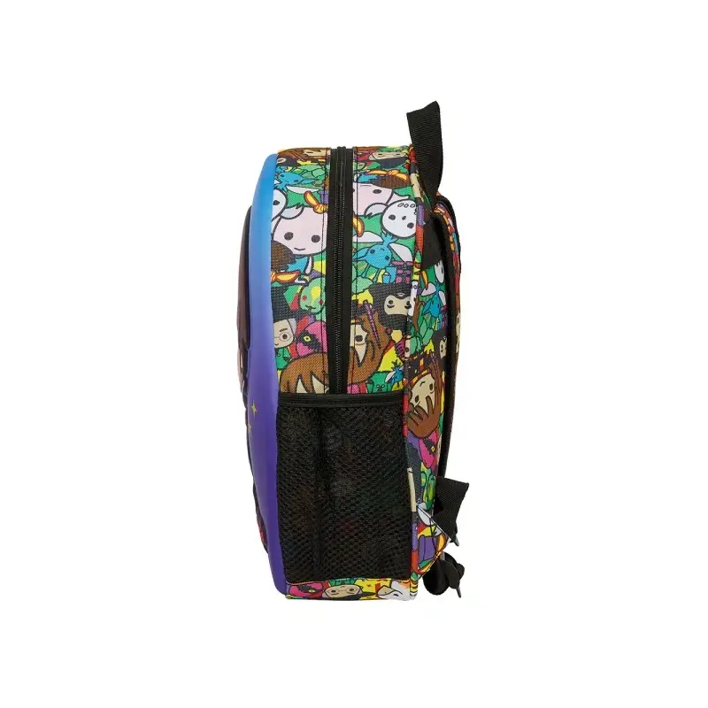 Safta Harry Potter Mochila 3D - Asa de Mano - Portabotellas Lateral - 27x33x10cm - Color Azul | Ahorro Imprimiendo